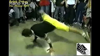 Break Dance com B. Boys Guinho e Guga na Casa do Hip Hop de Diadema em 2003.