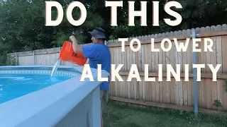 How To Quickly Lower Your Pools Alkalinity Levels