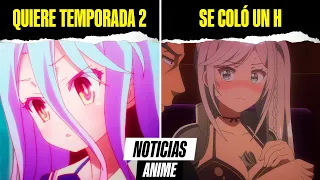 Autor de NO GAME NO LIFE quiere temporada 2, Se coló escena H en Henjin no salad bowl - NOTI ANIME