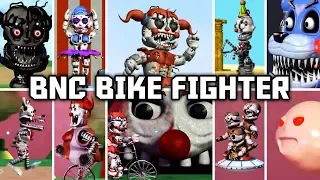 BNC Bike Fighter - All Boss Fights!