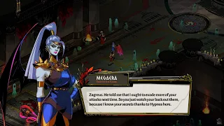 All Megaera In-Game Character Dialogue | Hades 94-Run Playthrough