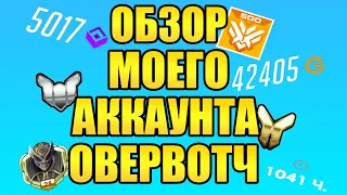 ОБЗОР МОЕГО АККАУНТА OVERWATCH | СКИНЫ | ЗОЛОТОЕ ОРУЖИЕ | ДОСТИЖЕНИЯ | УРОВЕНЬ АККАУНТА