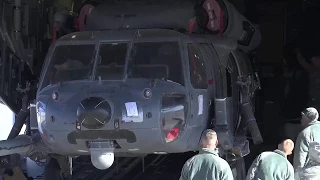 Loading A Helicopter Into AC-17 In 2 Minutes • Time Lapse