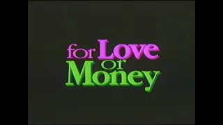 "For Love Or Money" (1993) VHS Movie Preview