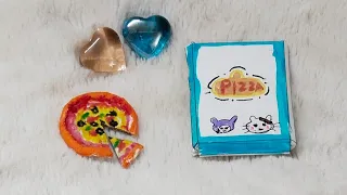 DIY Miniature Crafts Idea /Mini pizza 🍕 🍕 Easy Craft Ideas #diy #satisfying #viral