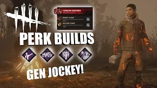 GEN JOCKEY! | Dead By Daylight LEGACY SURVIVOR PERK BUILDS