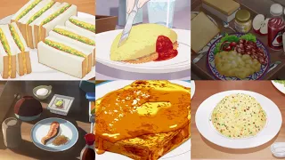 ✨Breakfast Cooking Compilation✨🥪🍚🍳🥓🥛🍽️ - Best Food Scene Anime || Anime Food Cooking Aesthetic🌷