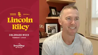 USC HC Lincoln Riley I Thursday Press Conference of Colorado Week