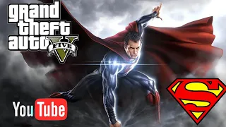 Superman Mod Gameplay in GTA 5: Unleash the Man of Steel in Los Santos!