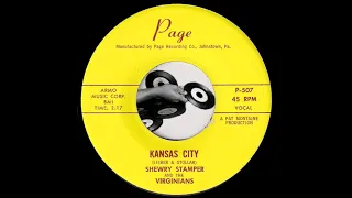 Shewry Stamper And The Virginians - Kansas City [Page] Female Rockabilly 45