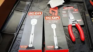 HARBOR FREIGHT NEW ICON TOOLS ARE EXPOSED WHOOPS!! I MADE IT IN AND OUT ALIVE!!