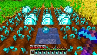 Minecraft UHC but you can grow diamonds..