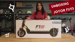 Joyor Electric Scooter F1/F3 UNBOXING and SETTING UP I Patinete Eléctrico Joyor F1/F3 UNBOXING