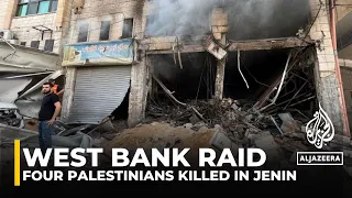 Israel destroys properties, infrastructure in latest Jenin raid