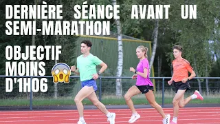 Entraînement spécifique Semi-marathon - Objectif moins de 1h06 🤩