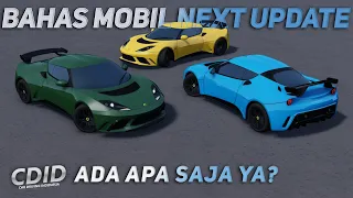 Bahas Mobil di Update Mendatang CDID Revamp (Roblox Indonesia)