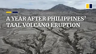 A year after Philippines’ Taal volcano eruption, island remains ghost town