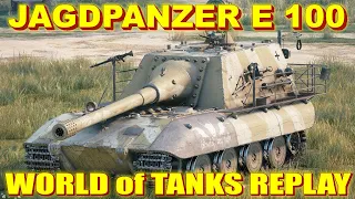 Jagdpanzer E 100 World of Tanks Replays [3 Kills 10,7K Damage]