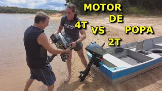 Motor de Popa 4T vs 2T - Qual compensa mais?