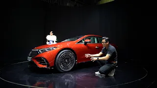 VMS2022| Xe điện siêu sang Mercedes EQS, tự động đóng mở cửa, nội thất đến từ tương lai, giá 5 tỷ 9