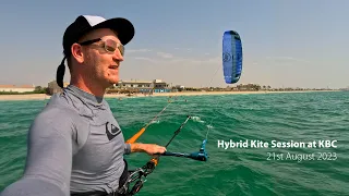 Hybrid Kite Foil Session at KBC August 2023