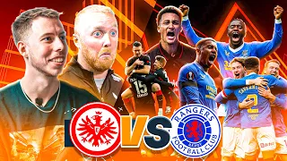 Frankfurt 1-1 Rangers w/ Calfreezy! Europa League Final - Pitch Side LIVE