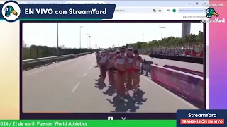 20 KM Marcha femenino por equipos Antalya 2024: Perú subcampeón mundial