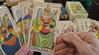 Comparison Video of Swiss Tarot Decks: F Heri, C Budel, J Rochias, Gassmann Part 1