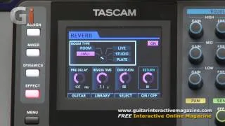 Tascam Digital Portastudio DP-24 Review | Guitar Interactive Magazine Issue 28 | Andi Picker