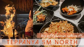 TEPPANYA SM NORTH EDSA: A Fiery & Good Japanese Food Experience | Paul and Bea