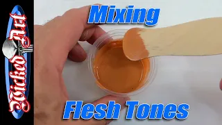 Airbrush How-to: Mixing Flesh Tones