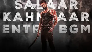 SALAAR KHANSAAR ENTRY FULL BGM HD #ravibasrur #hombalefilms #prashanthneel #salaar