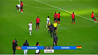 GHANA 2-2 UGANDA, Black Stars All Goals & Extended Highlights, Dede Ayew, Jordan, Friendly