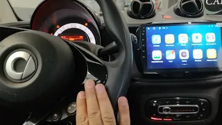 Tablet Carkit per Smart 453 con navigatore originale Tom Tom