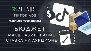 ✅ Агентский Кабинет TikTok ads - Крутим Товарку / Бюджет/ Ставка /КАК МАСШТАБИРОВАТЬ ОФФЕР?