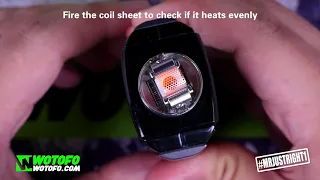 How to Wicking Mesh Style Coil of Wotofo Profile RDA