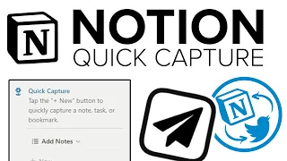 Notion Quick Capture Methods (+ Second Brain Notion Template) 🌷📥