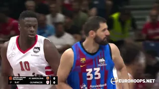 FC Barcelona - Olympiacos Piraeus 84-74 (F4, 3rd place): Nikola Mirotic (19 pts, 4 ast, 3 stl)