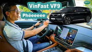 VinFast VF 9 Plus có gì Hay? Nội thất rộng rãi có Mát-xa, chạy rất êm nhưng trần kính THÌ