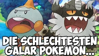 Top 10 SCHLECHTESTE Galar Pokémon! - RGE