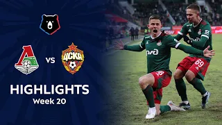 Highlights Lokomotiv vs CSKA (2-0) | RPL 2020/21