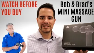 Bob & Brad's Massage Gun Clinical Review: Watch before you Buy