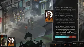 Kim Threatens the Racist Lorry Driver (Disco Elysium - The Final Cut)