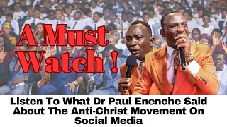 Listen To What Dr Paul Enenche Said About The Anti-Christ Movement On Social Media #dunamis