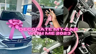 DECORATE MY CAR WITH ME 2023