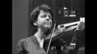 Beethoven violin concerto Ana Chumachenco (violin) Jan Dobrzelewski ( dir.)  OC de Neuchâtel - 1997