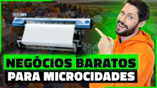 NEGÓCIOS BARATOS PARA ABRIR EM MICROCIDADES E GANHAR MUITO DINHEIRO| NEGÓCIOS QUE VÃO BOMBAR EM 2024