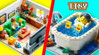 LEGO, but EVERYTHING is TINY | FUNZ Bricks