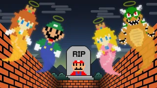 Mr. Mario: All Team Mario After Death...Sorry Mario Please Comeback!