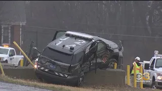 Pennsylvania State Police SUV Involved In Crash While Responding To Burglary